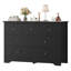 Commode double à 7 tiroirs 47,2 "Ariee, blanc-124653022