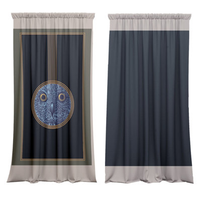 Larock Velvet Blackout Curtain Panel Pair