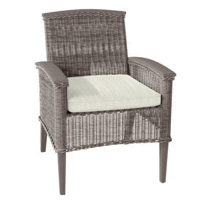 Astoria Woven Arm Chair - Oyster/Oyster