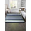 Tapis rayé bleu tissé à plat à la main Jonathon-1707777417