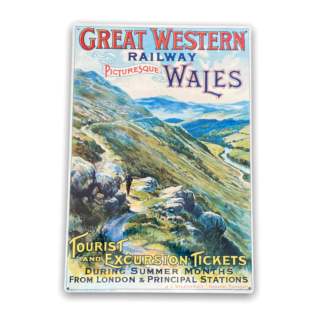 British Railways Retro Advertising, Great Western Wales - Advertisement