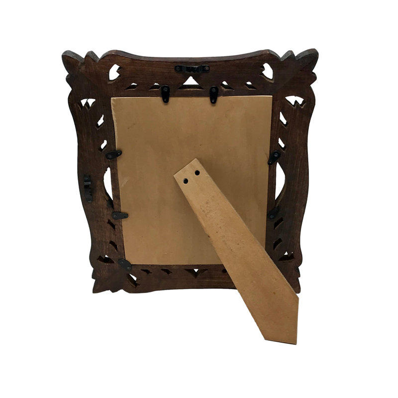 Cadre photo en bois sculpté Sevilla, 5 po x 7 po