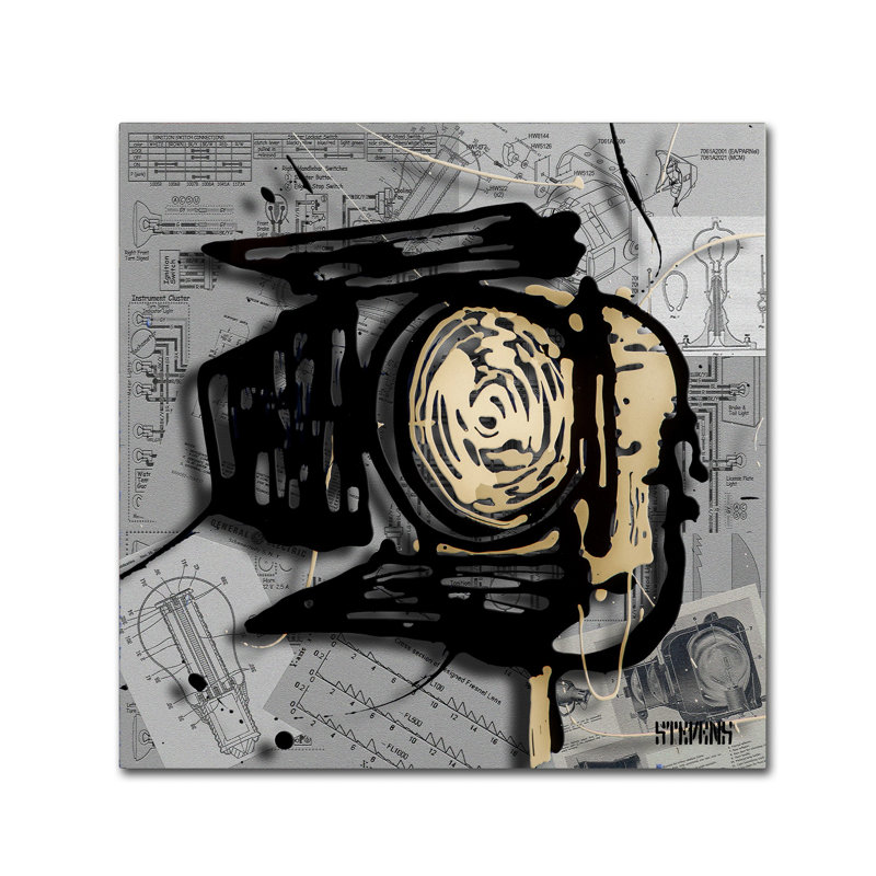 « movie light », impression sur toile tendue, H 35 po x l 35 po x P 2 po