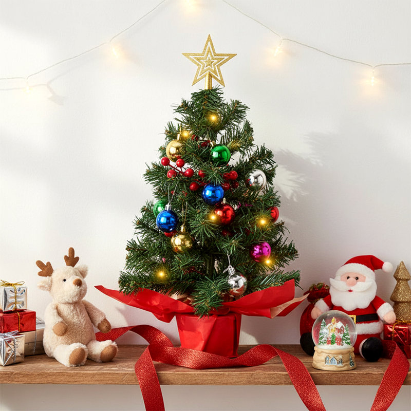 1.87' H Artificial Pine Christmas Tree