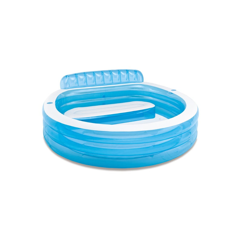 Piscine familiale Intex Swim Center pour les enfants de 6 ans et plus - Piscine gonflable pour s'amuser en famille