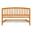 Teja Richmond Low Profile Solid Wood Platform Bed-126345730-126345735