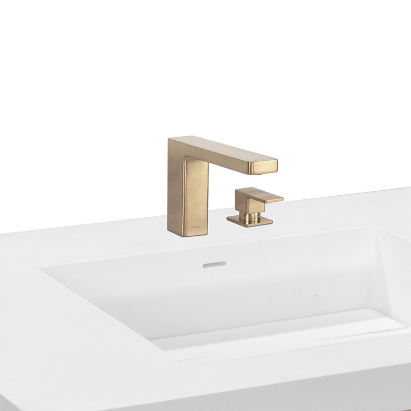 Pronto 24'' W Single Vanity, Matte White, Ash Gray, 2 Hole - 4" Centers