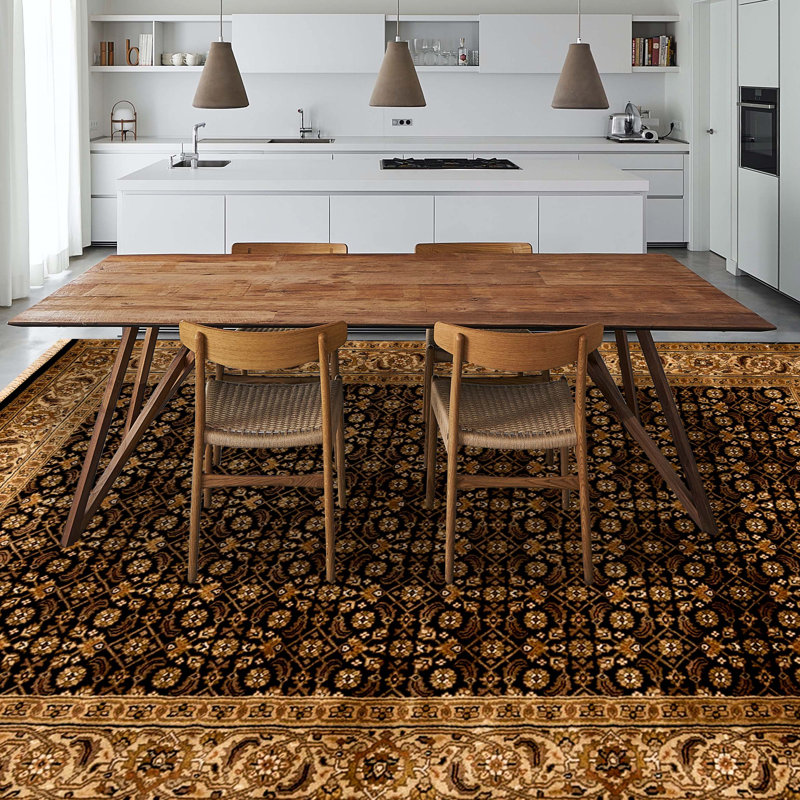 Wool Oriental Area Rug