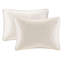 Couvre-lit réversible crème - matelassé pour le style, durabilité rembourrée de coton, fraîcheur traitée, texture riche facile à nettoyer, rembourrage confortable, coutures classiques, protection
