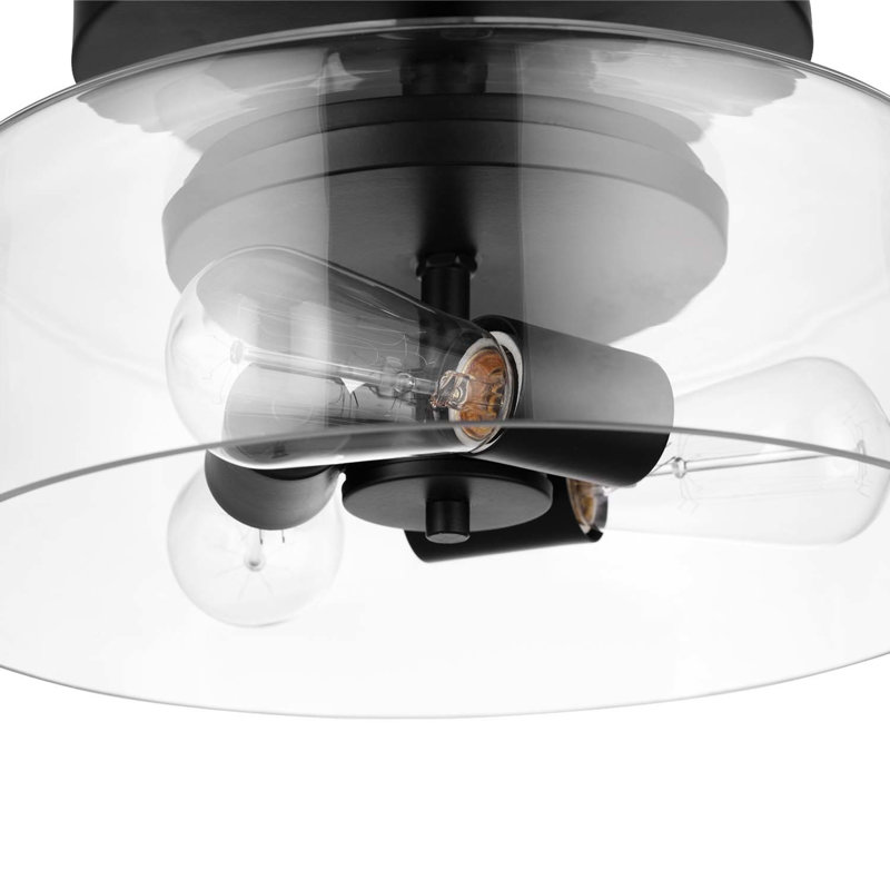 Azevedo Glass Flush Mount