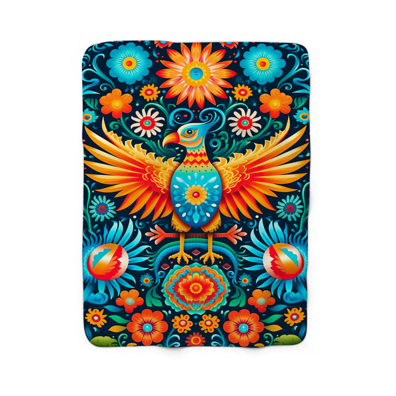  Couverture mexicaine Elegance, Grand lit