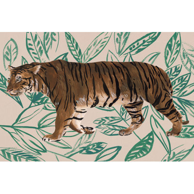 " Tigre De Siberie II " by Melissa Wang Painting Print
