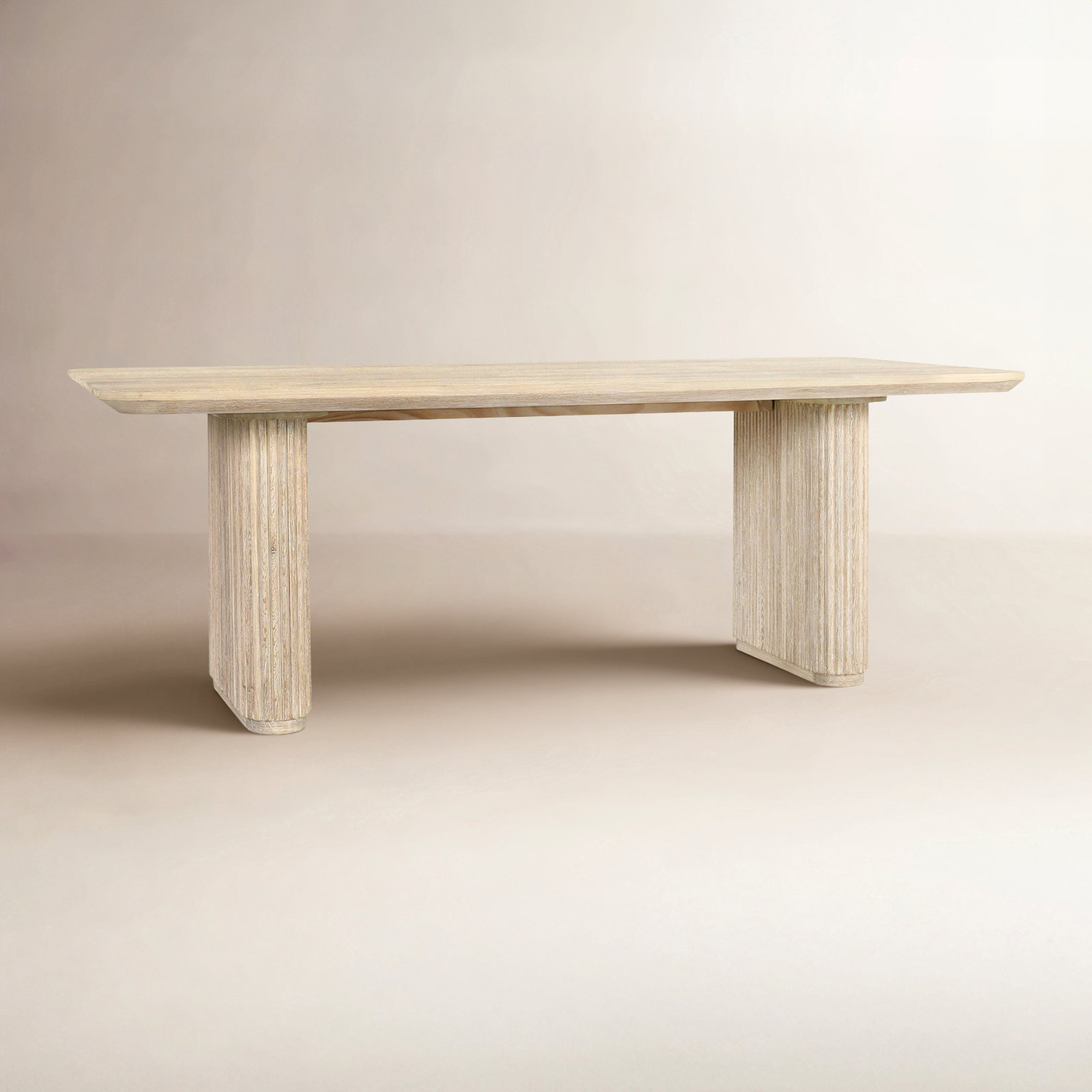 Vander 84" Dining Table, Cream