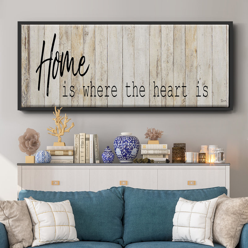 Home - Toile encadrée, H 24 po x l 60 po