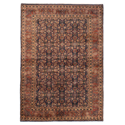 Royal Mahal Navy Rug 4'1" x 5'10"
