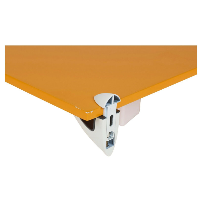 Roybal 3 Piece Floating Shelf, Orange