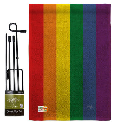 Ensemble de drapeaux 19 x 13 po Allyza