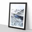 Tryfan Mountain In Snowdonia Wales - Single Picture Frame Painting on MDF-56854443-56854442