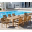 Linear Outdoor Teak Dining Table