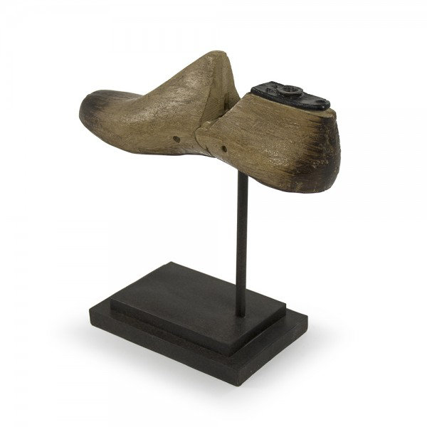 Shoe on Stand Sculpture