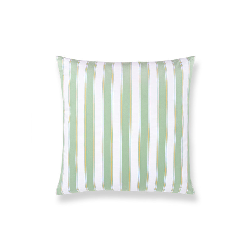 LEGENDS PILLOW, Endive Piano Stripe, Square 22"