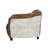 Top Grain Leather Accent Chair