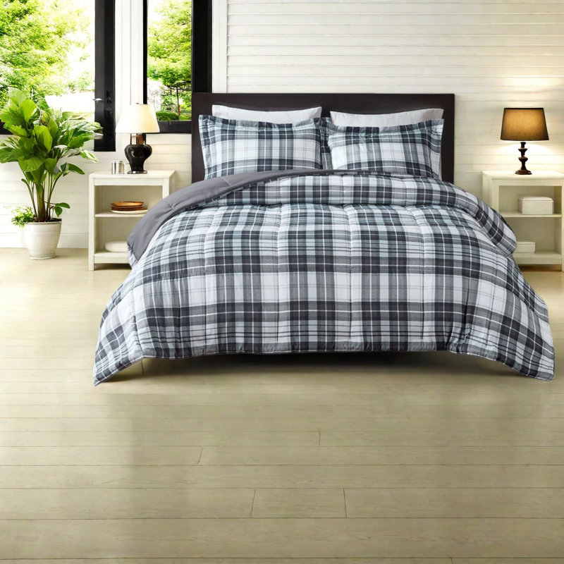 Ensemble de literie toutes saisons, tissu en microfibre très grand californien pour maison moderne