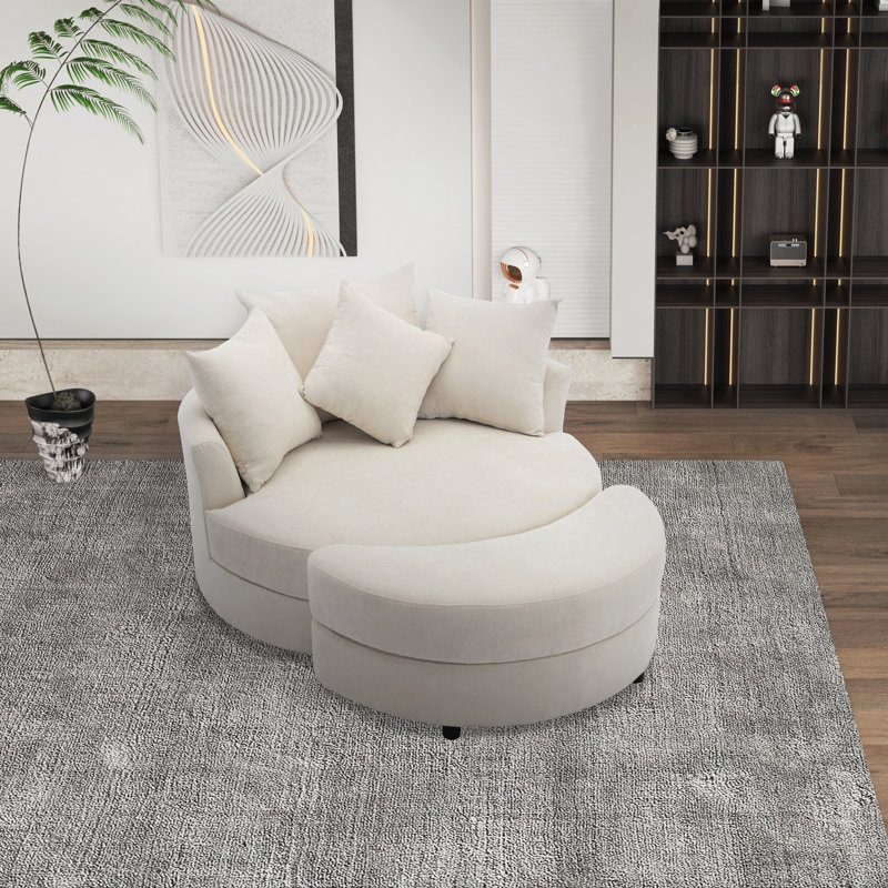 Rayella 49,2 de large, Chenille crème