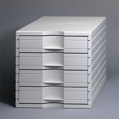 28.8cm H x 28.5cm W Reversible Desk File Pedestal