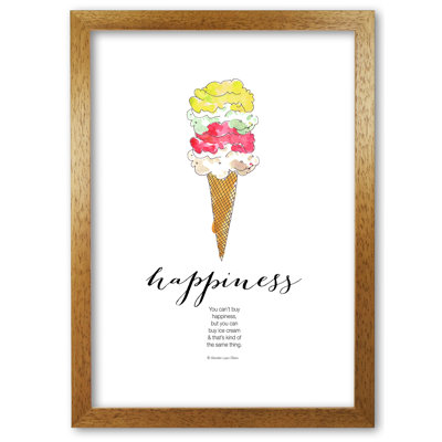 Ice Cream Happiness - Print