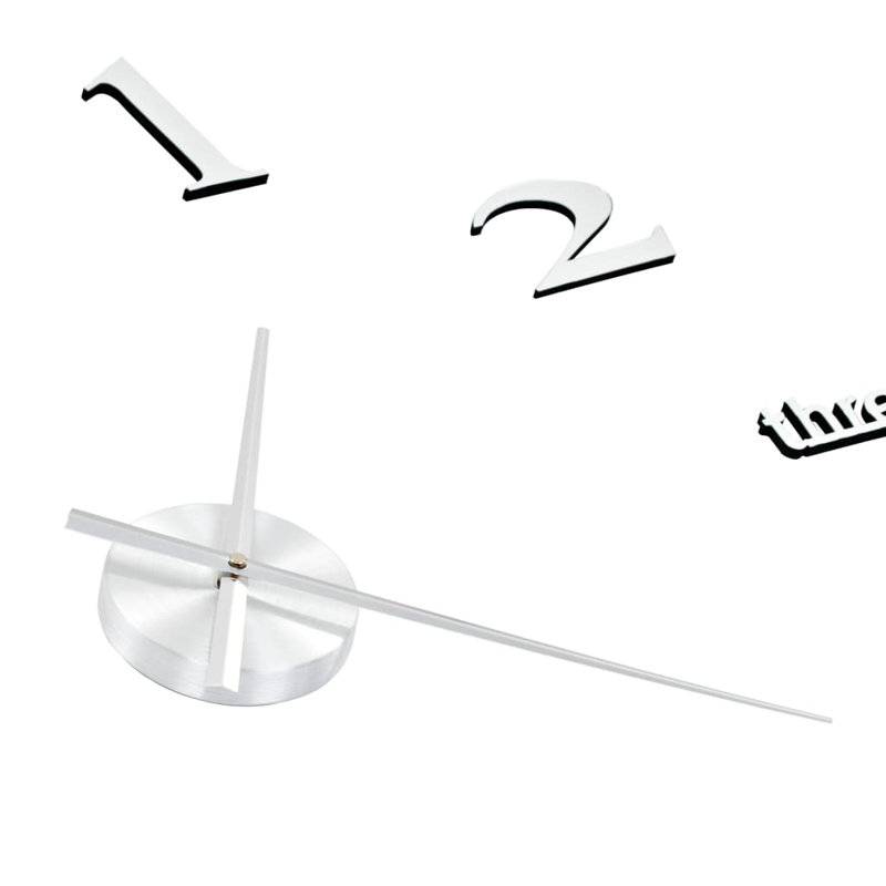 Pederson Metal Wall Clock, Sliver