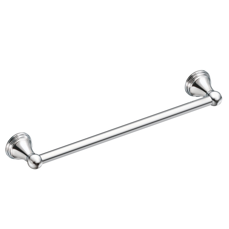 Preston Wall Mounted Towel Bar, Chrome, 24"