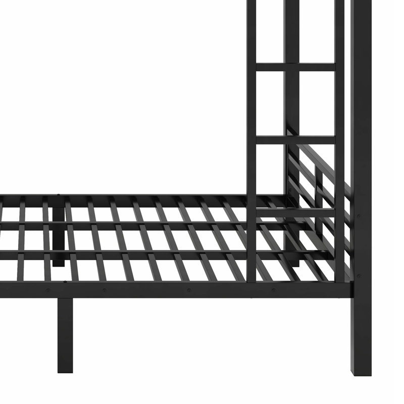 Metal Bunk Bed With Storage Shelves ,Drawers And Pegboard, Full Over Full