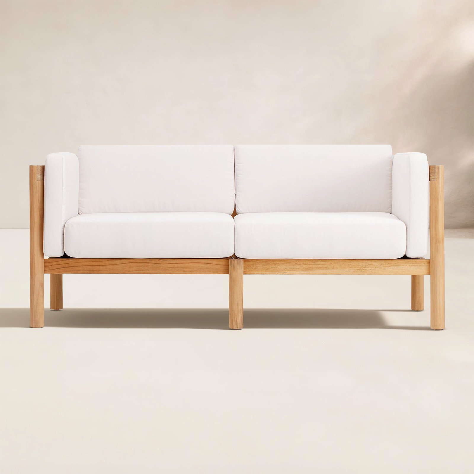 Haven 66" Sunbrella® Patio Loveseat, Sunbrella Canvas