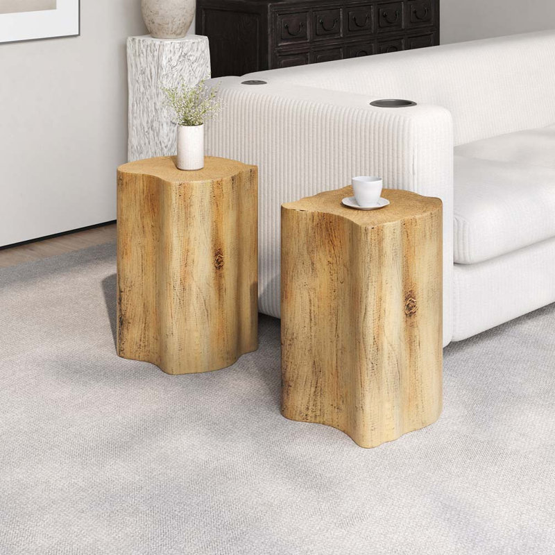 Table de bout irrégulière MGO, Naturel