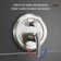 Retro Wall Mount 2 Function Rainfall Shower System with 3 Setting Handheld, Rough-In Valve and Diverter