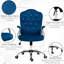 Kimar Chair with Padded Armrests-563674429-563674428