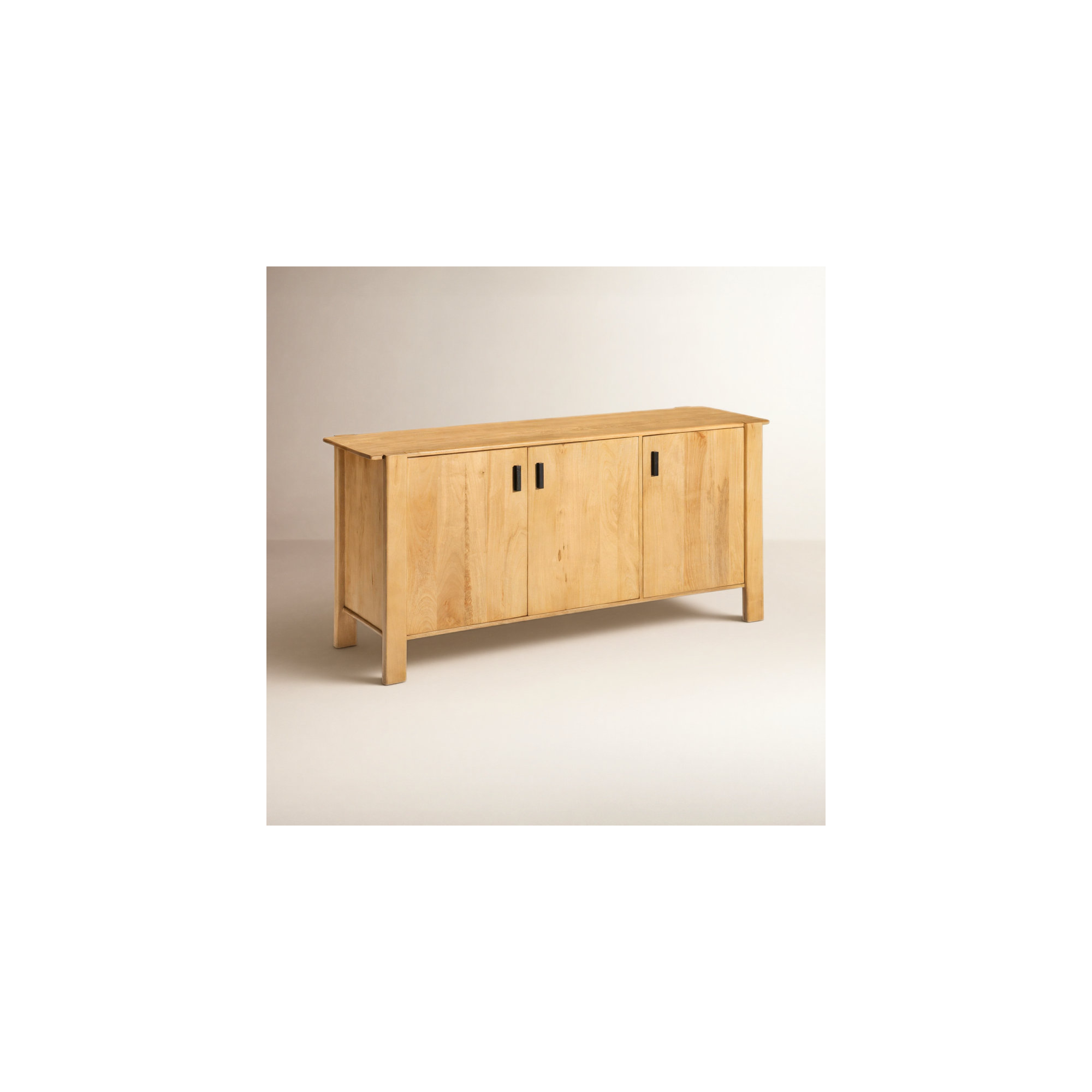 Fontenot Solid Wood Sideboard, Light Blonde