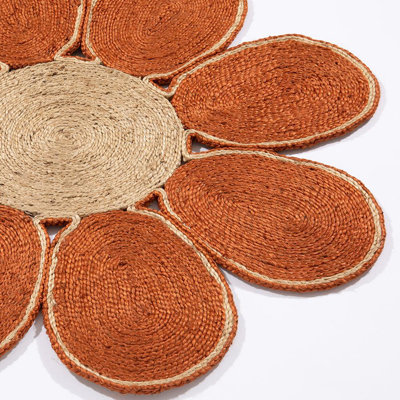 Hilmar-Irwin Novelty 120 cm x 120 cm Hand Woven Area Rug