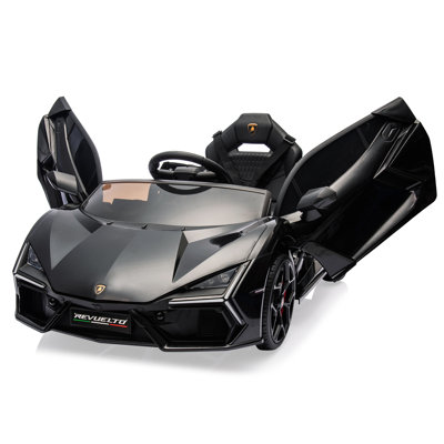 12V Licensed Lamborghini Revuelto Kids Ride On Car, Electric Sports Car Toy, Battery Powered Vehicle with Bluetooth, USB and Music Function