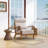 Cashel 26'' Wide Transitional Traditional Upholstered Accent Chair with Lumbar Pillow(Set of 5)-109608680