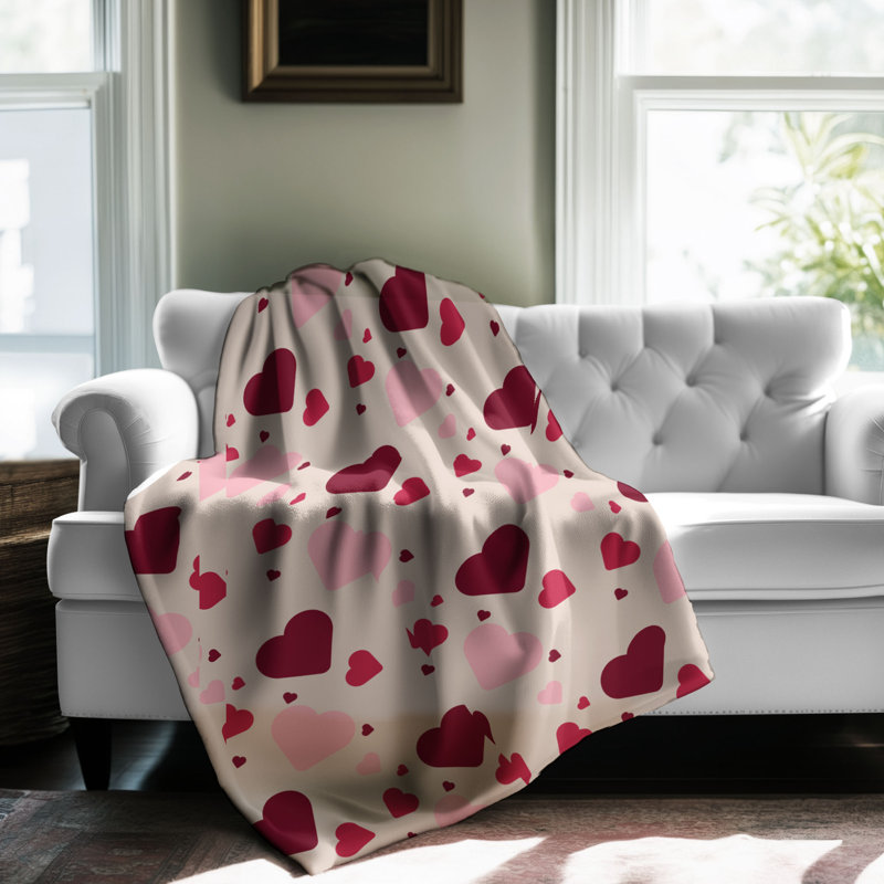 Affectionate Groove - 1 Piece Premium Blanket, 50" W x 60" L