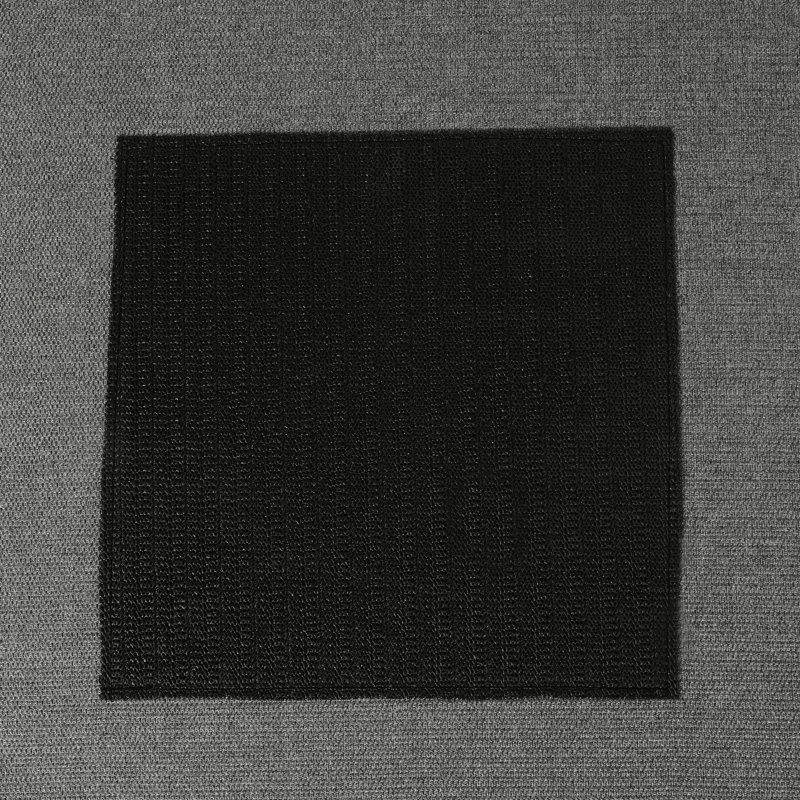 Ensemble de conversation de terrasse avec repose-pieds et cadre 7 pièces, Gris, Gris