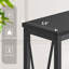 Console - Canapé peu encombrant avec prises intégrées et ports USB, P 5,9 po x l 70,9 po x H 31,5 po, idéal pour le salon-1776384895