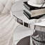 Table basse 31,5 "ronde avec miroir transparent