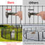 Enclos pour chien 8 panneaux