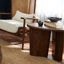 Table d'appoint Hollins Laurel - Brun