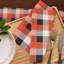 Serviettes de table 100% coton à imprimé multicolore-1948621611