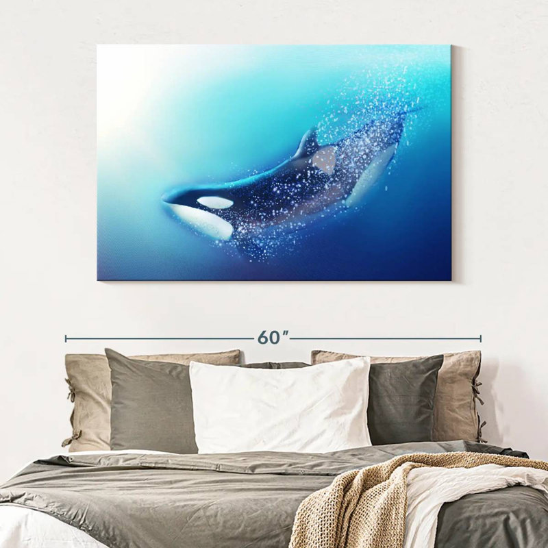 Brampt Underwater Orca, 34" H x 51" W