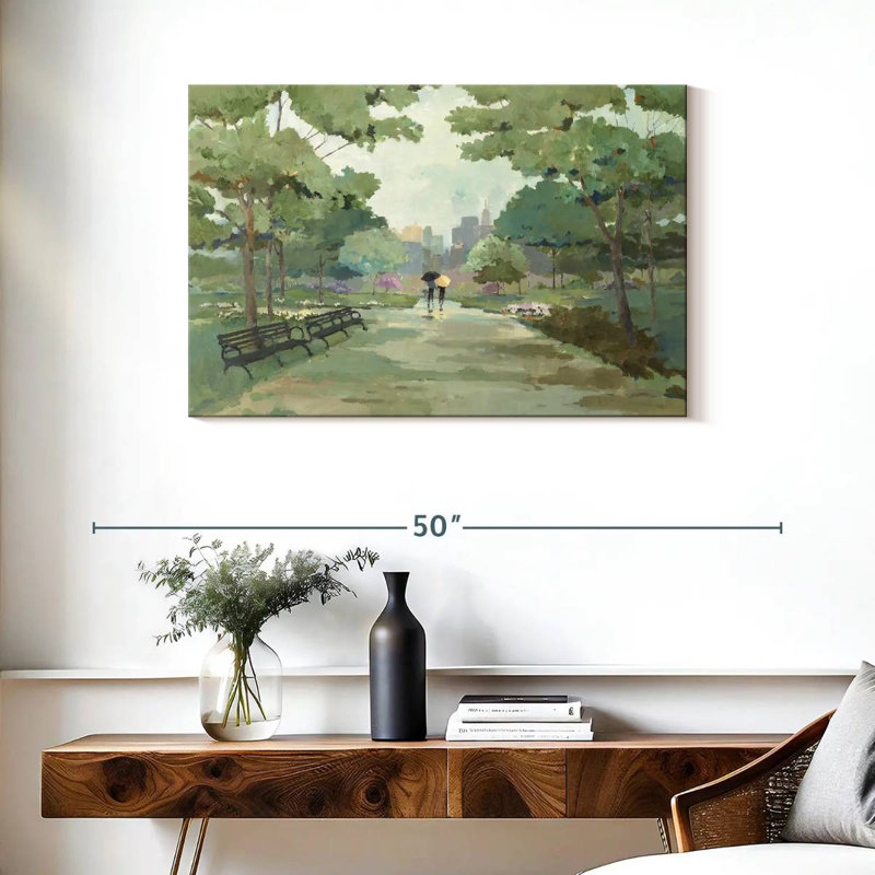 Sireci Springtime Walk, 24" H x 36" W